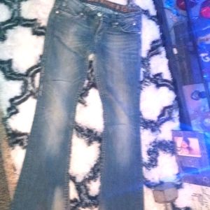 Womens boot cut rock revivals
